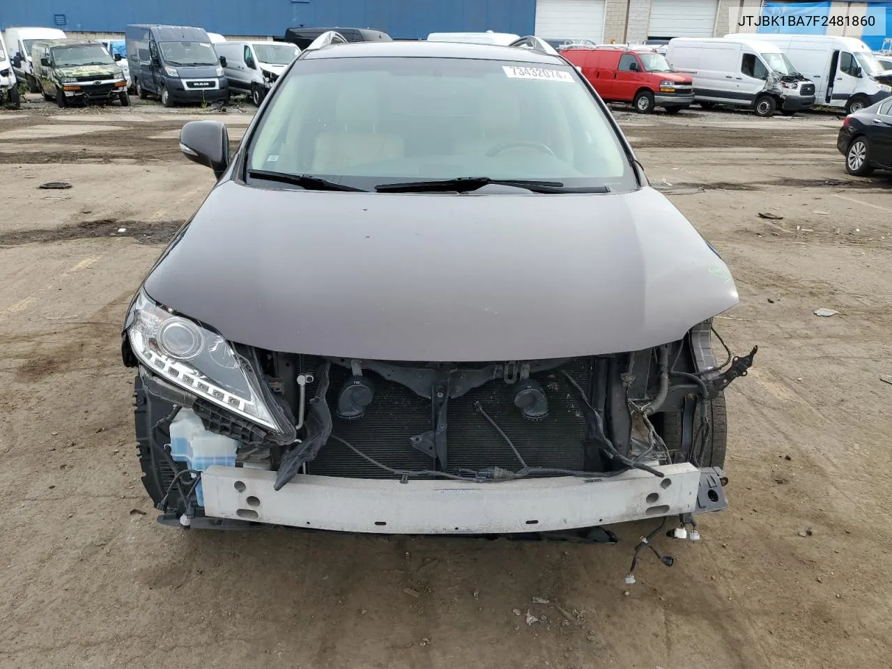 JTJBK1BA7F2481860 2015 Lexus Rx 350 Base