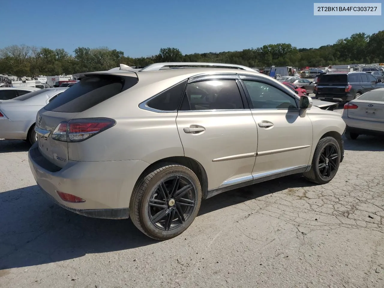 2015 Lexus Rx 350 Base VIN: 2T2BK1BA4FC303727 Lot: 73558504