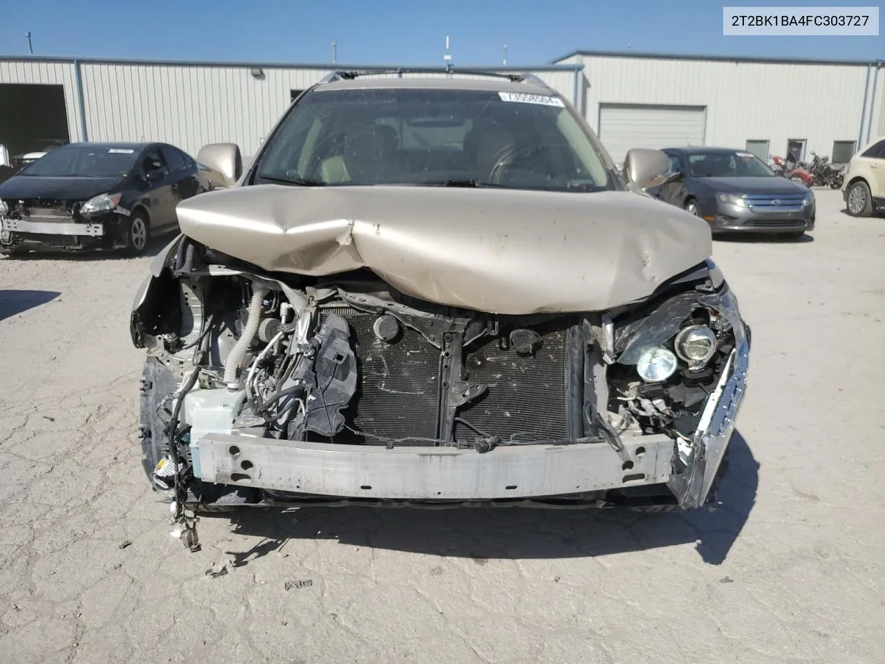 2T2BK1BA4FC303727 2015 Lexus Rx 350 Base