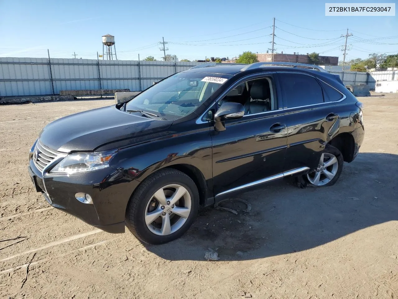 2015 Lexus Rx 350 Base VIN: 2T2BK1BA7FC293047 Lot: 73659034