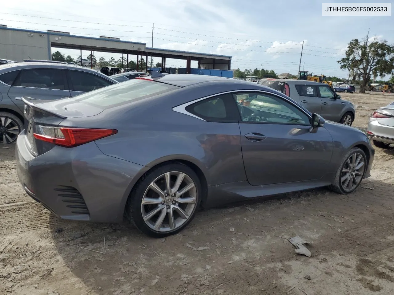 JTHHE5BC6F5002533 2015 Lexus Rc 350