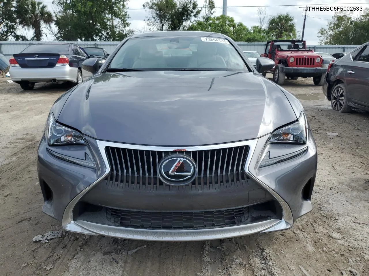 JTHHE5BC6F5002533 2015 Lexus Rc 350