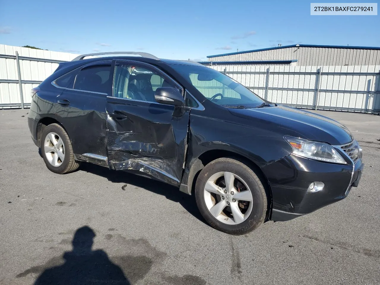 2015 Lexus Rx 350 Base VIN: 2T2BK1BAXFC279241 Lot: 73670644