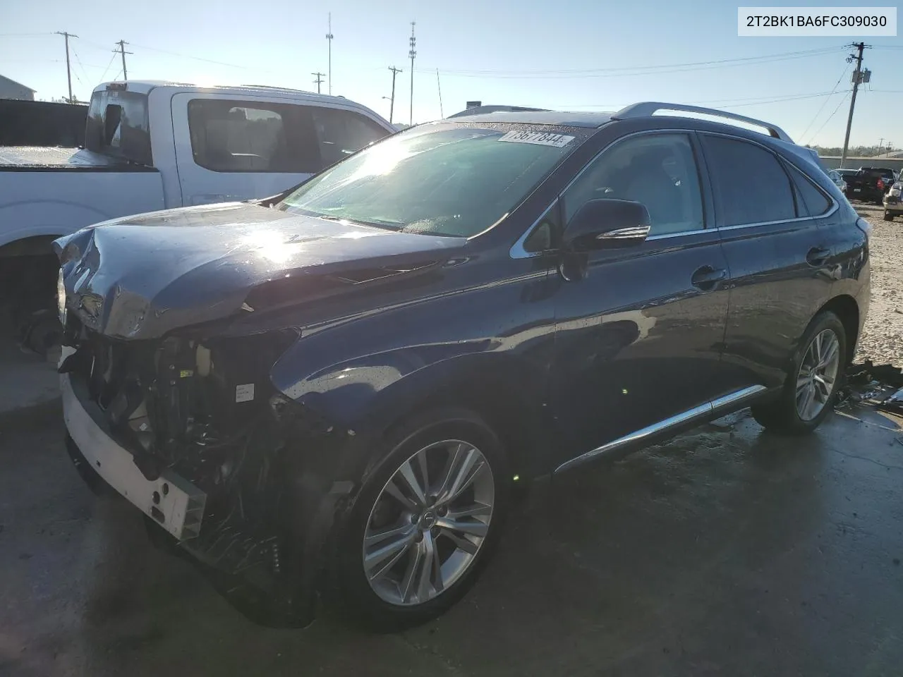 2015 Lexus Rx 350 Base VIN: 2T2BK1BA6FC309030 Lot: 73677844