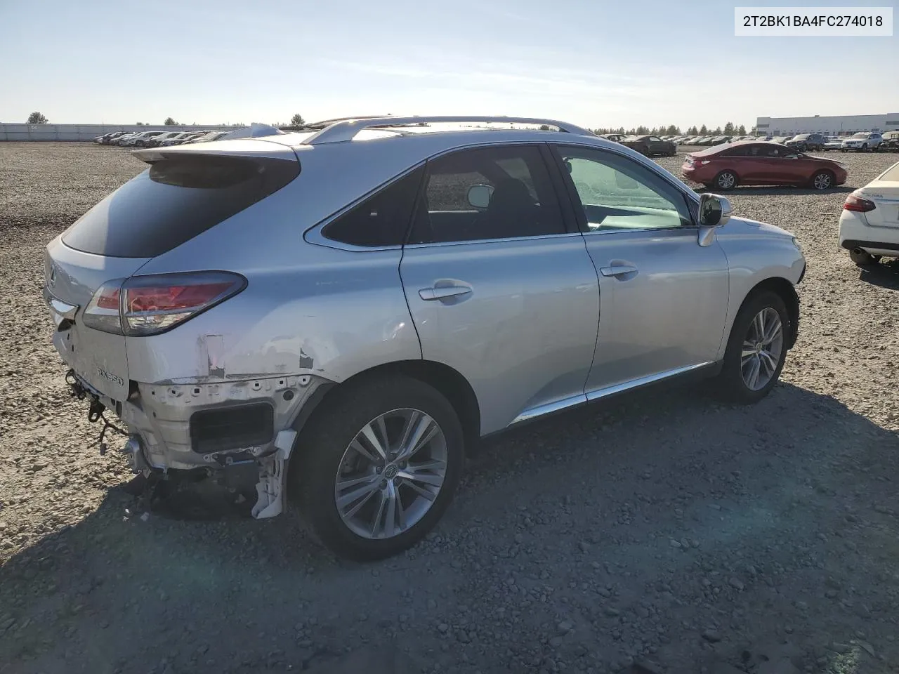 2T2BK1BA4FC274018 2015 Lexus Rx 350 Base