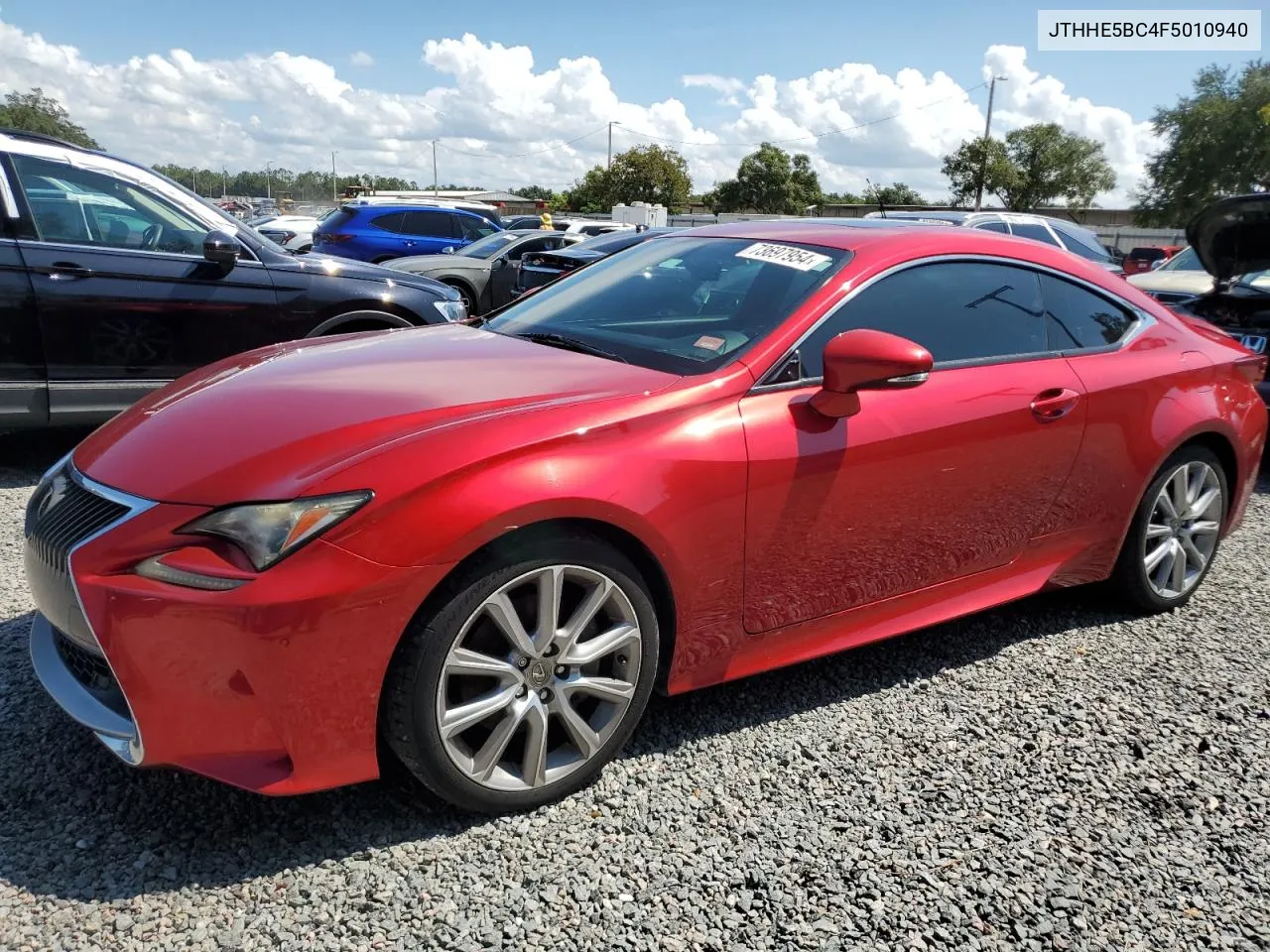 JTHHE5BC4F5010940 2015 Lexus Rc 350