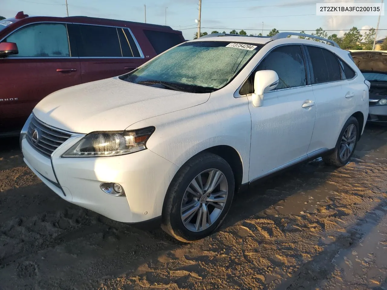 2015 Lexus Rx 350 VIN: 2T2ZK1BA3FC200135 Lot: 73754294