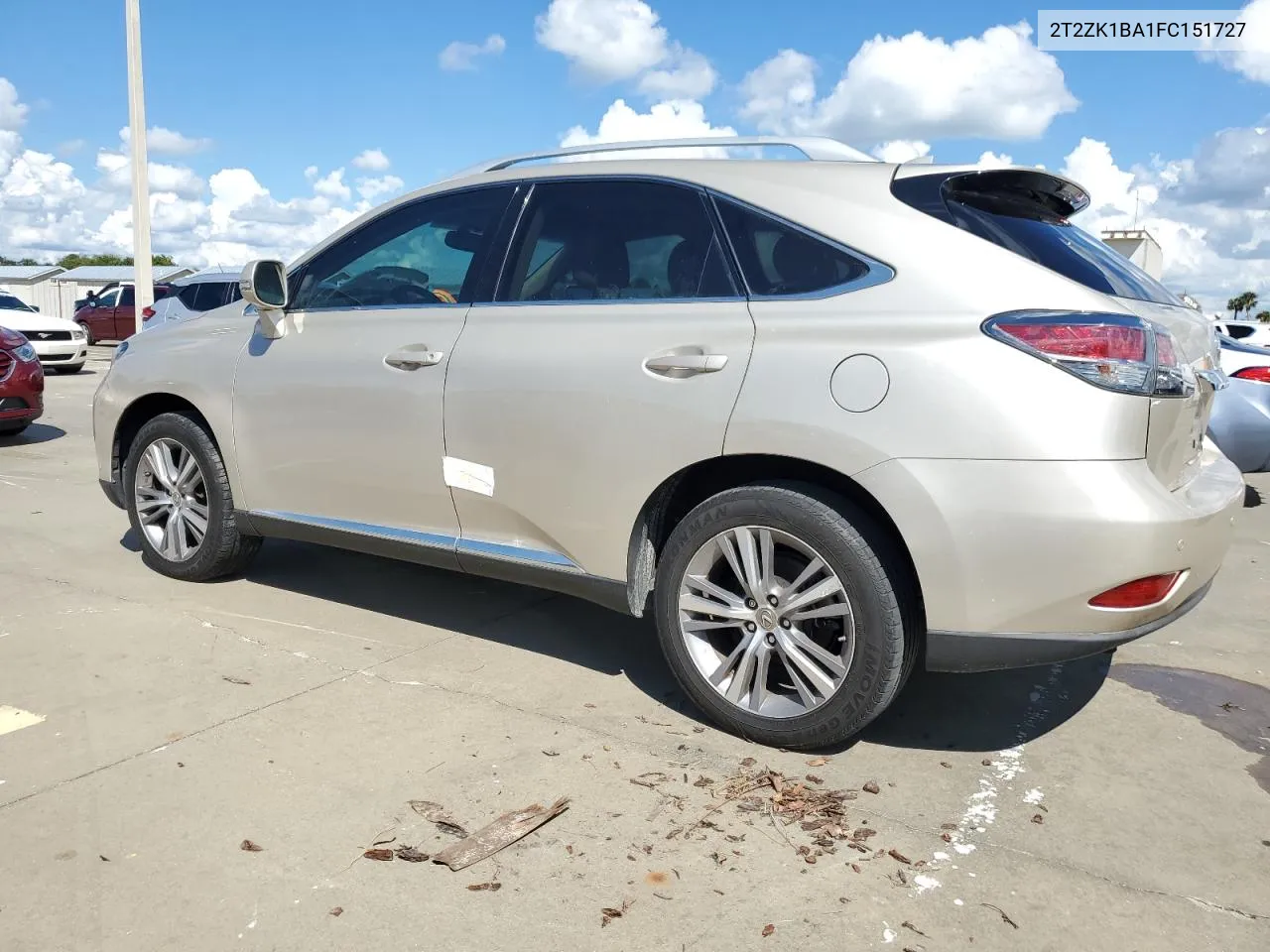 2015 Lexus Rx 350 VIN: 2T2ZK1BA1FC151727 Lot: 73833974