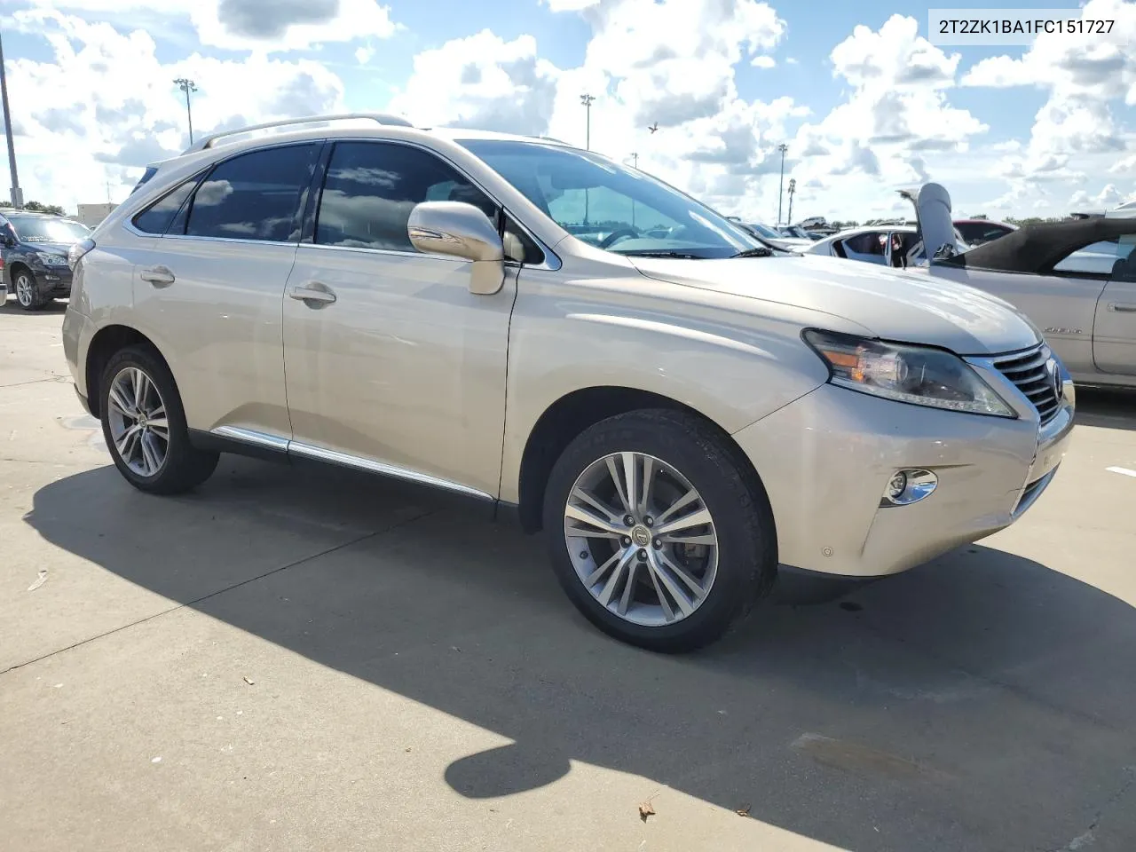 2015 Lexus Rx 350 VIN: 2T2ZK1BA1FC151727 Lot: 73833974