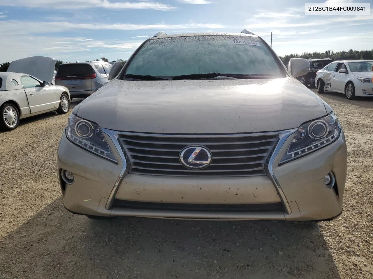 2015 Lexus Rx 450H VIN: 2T2BC1BA4FC009841 Lot: 73882534