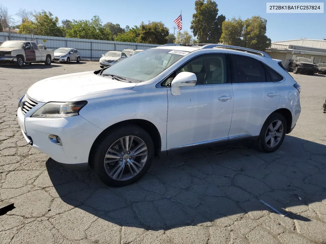 2015 Lexus Rx 350 Base VIN: 2T2BK1BA1FC257824 Lot: 73951614