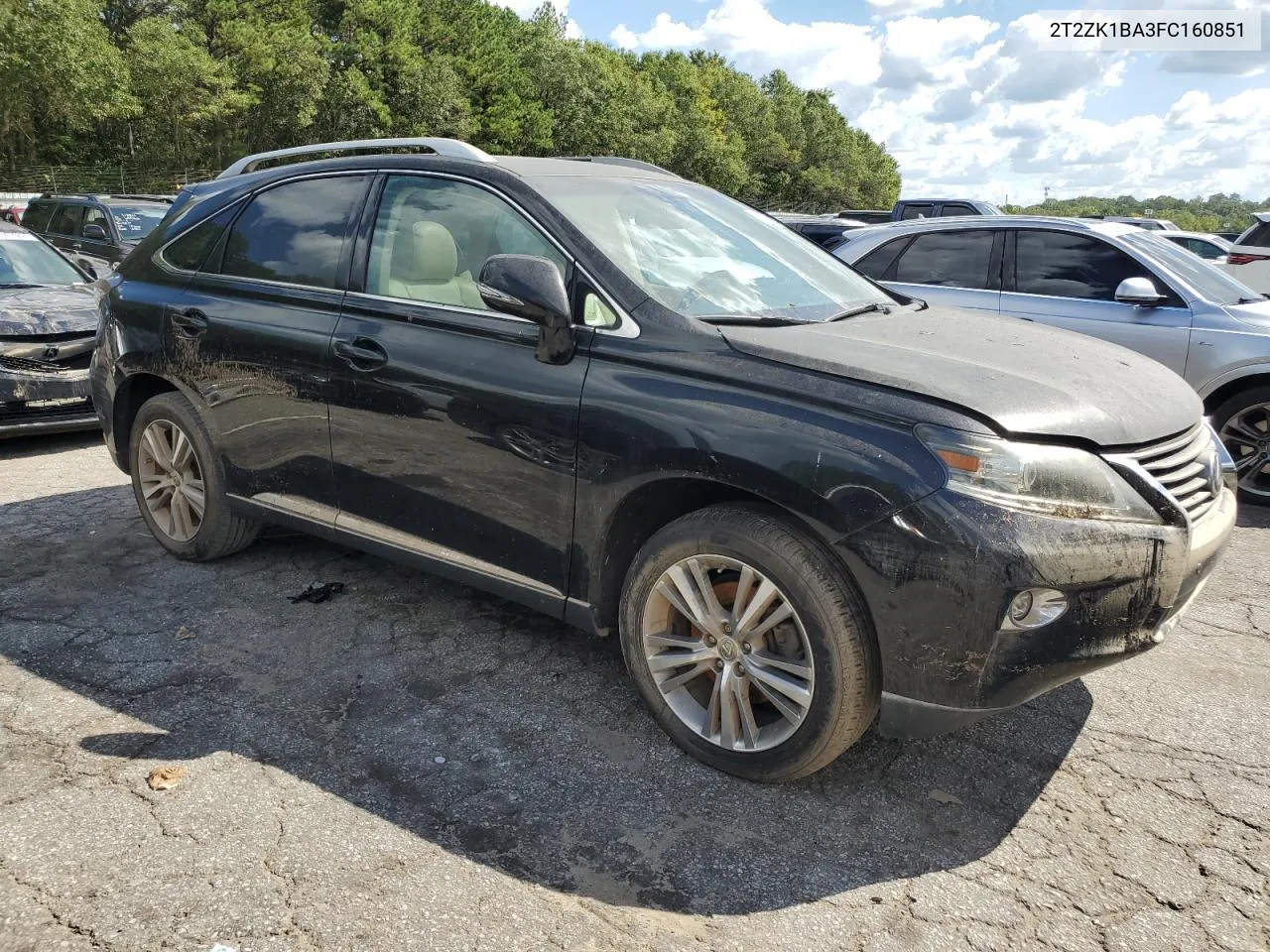 2T2ZK1BA3FC160851 2015 Lexus Rx 350