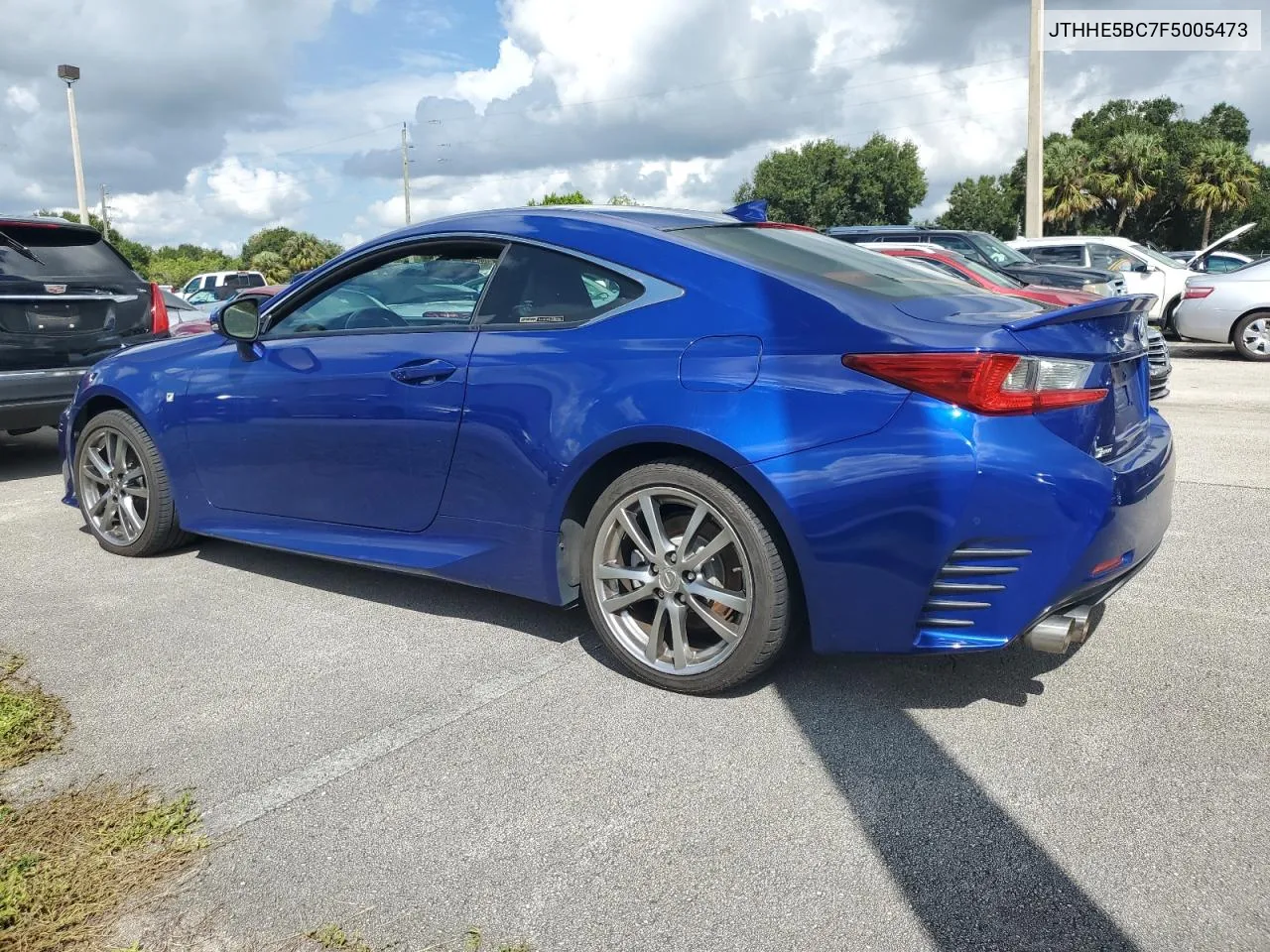 2015 Lexus Rc 350 VIN: JTHHE5BC7F5005473 Lot: 73991844