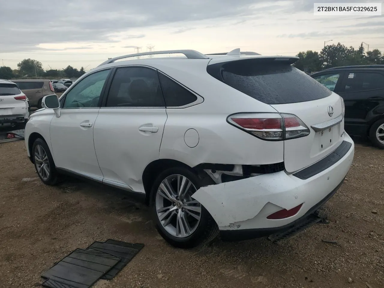 2015 Lexus Rx 350 Base VIN: 2T2BK1BA5FC329625 Lot: 74022294