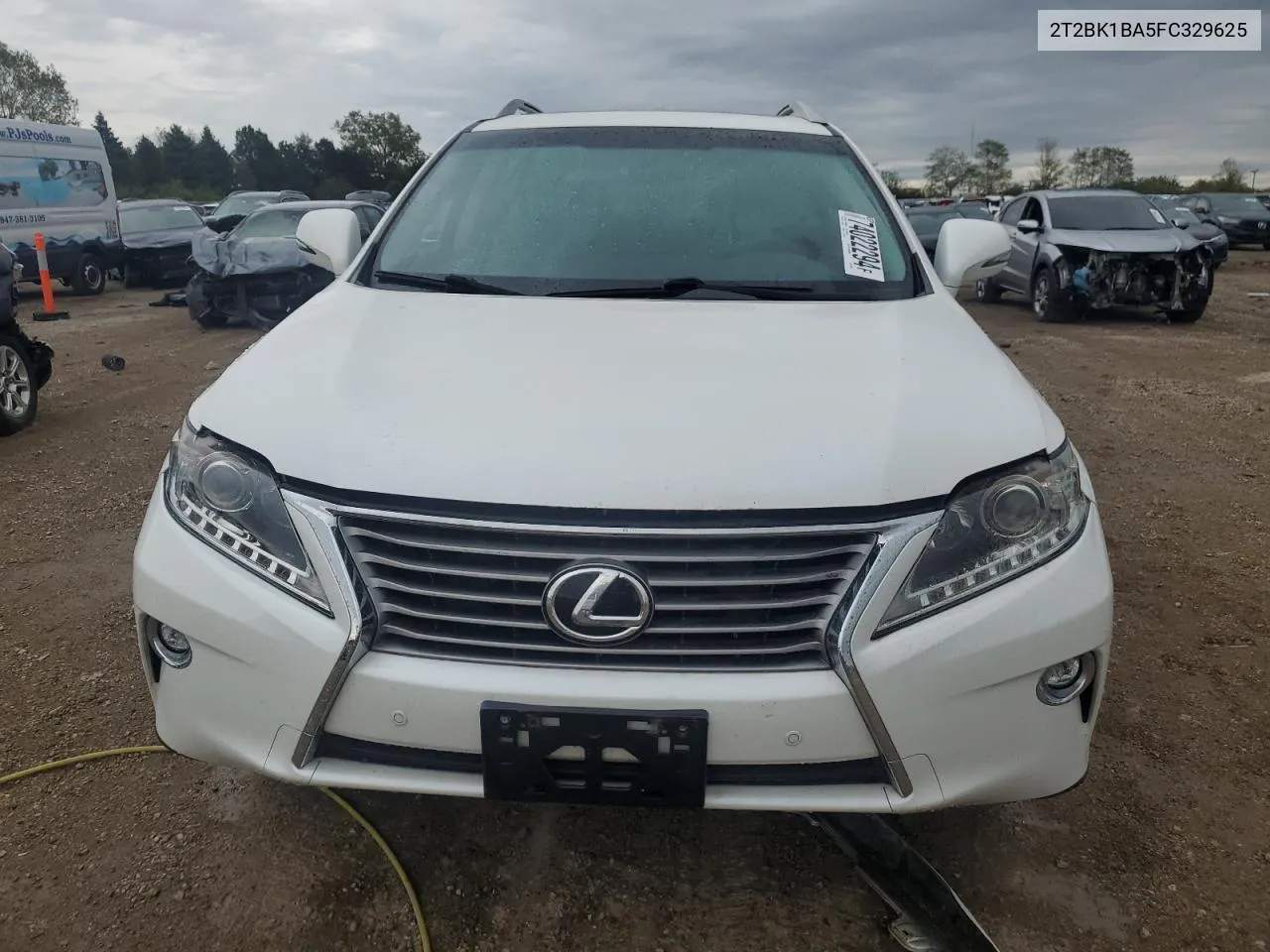 2015 Lexus Rx 350 Base VIN: 2T2BK1BA5FC329625 Lot: 74022294