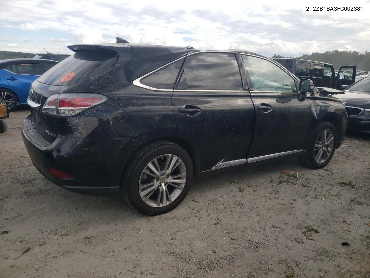 2015 Lexus Rx 450H VIN: 2T2ZB1BA3FC002381 Lot: 74067054