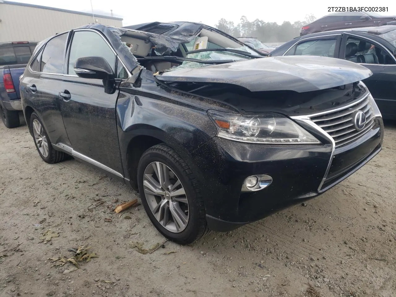 2015 Lexus Rx 450H VIN: 2T2ZB1BA3FC002381 Lot: 74067054