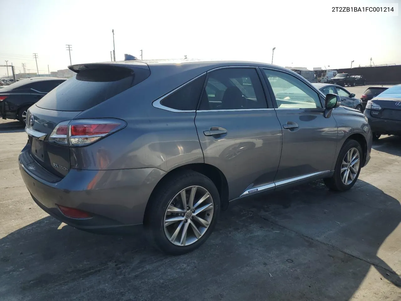 2T2ZB1BA1FC001214 2015 Lexus Rx 450H