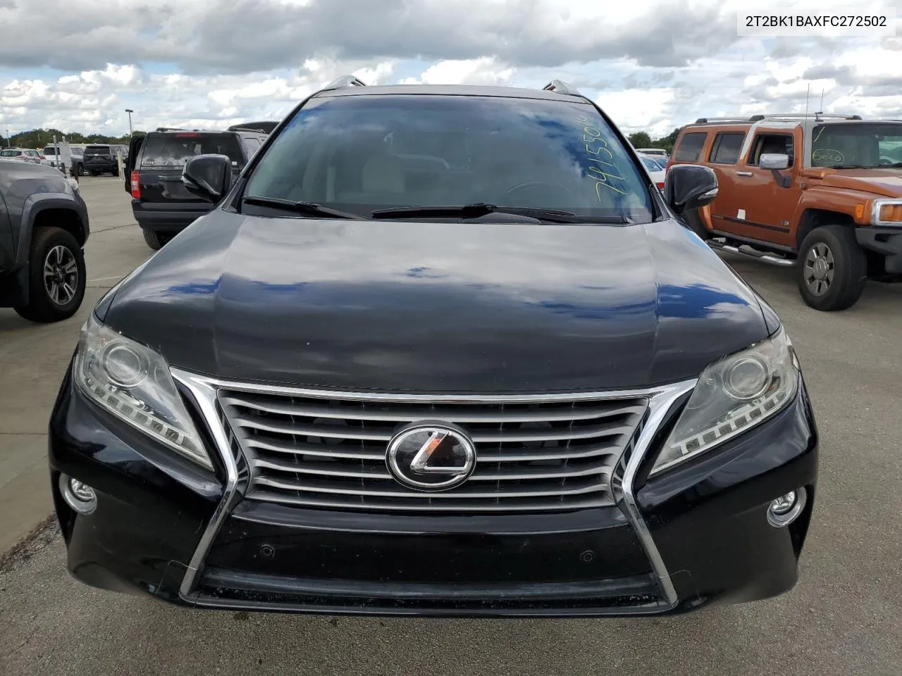 2015 Lexus Rx 350 Base VIN: 2T2BK1BAXFC272502 Lot: 74155014