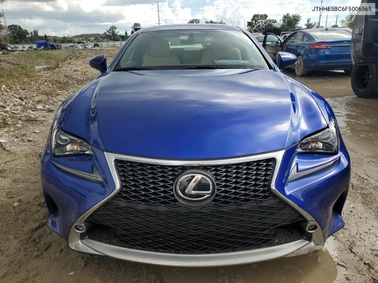 2015 Lexus Rc 350 VIN: JTHHE5BC6F5006565 Lot: 74173904