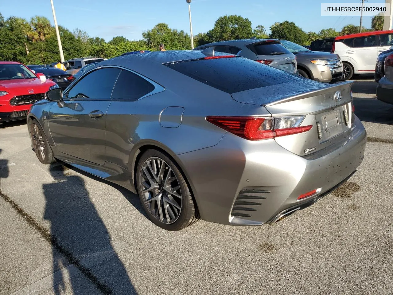 2015 Lexus Rc 350 VIN: JTHHE5BC8F5002940 Lot: 74181744