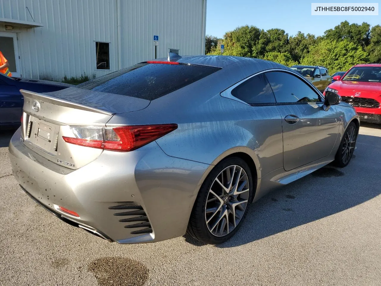 2015 Lexus Rc 350 VIN: JTHHE5BC8F5002940 Lot: 74181744