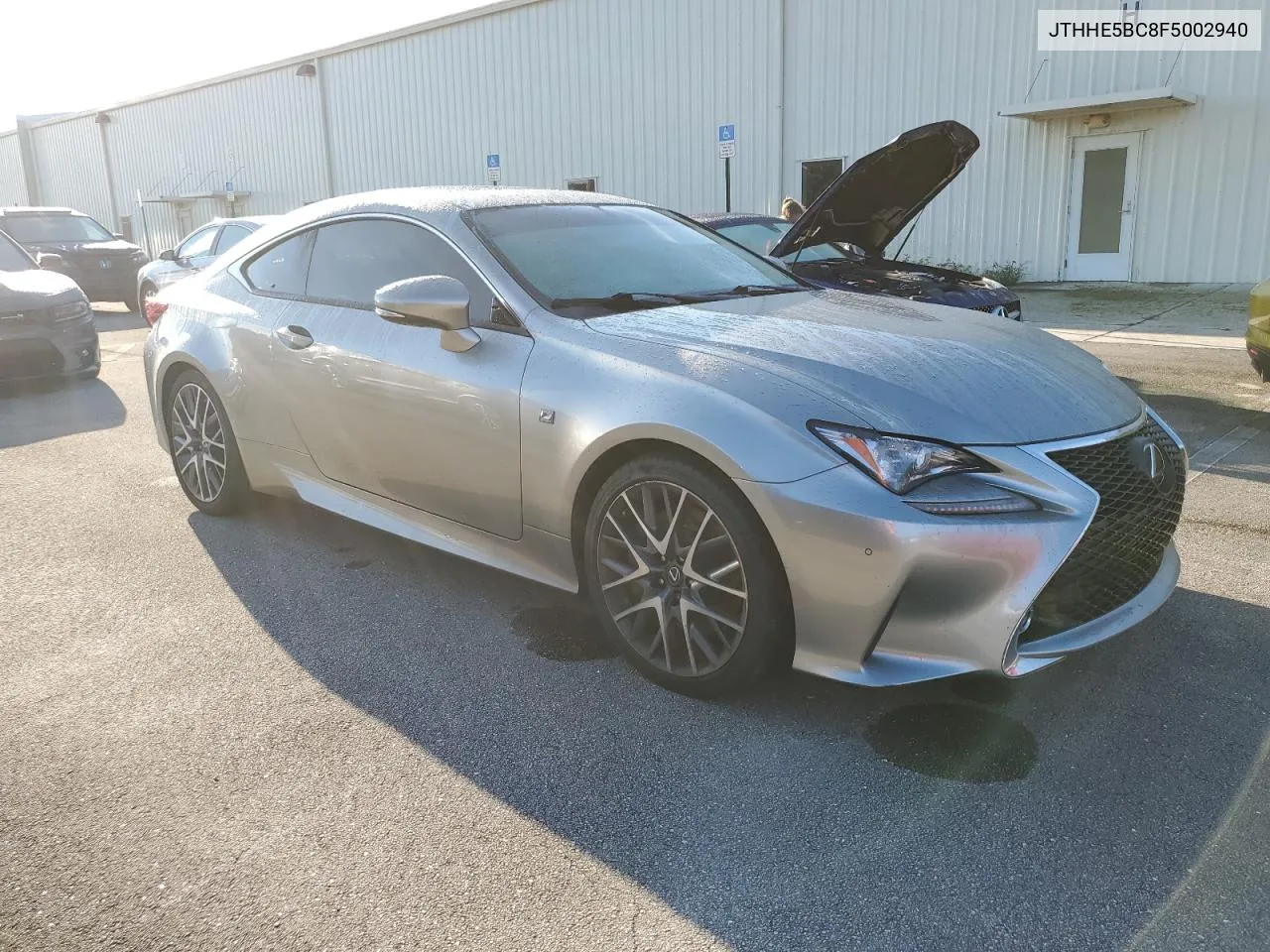 2015 Lexus Rc 350 VIN: JTHHE5BC8F5002940 Lot: 74181744