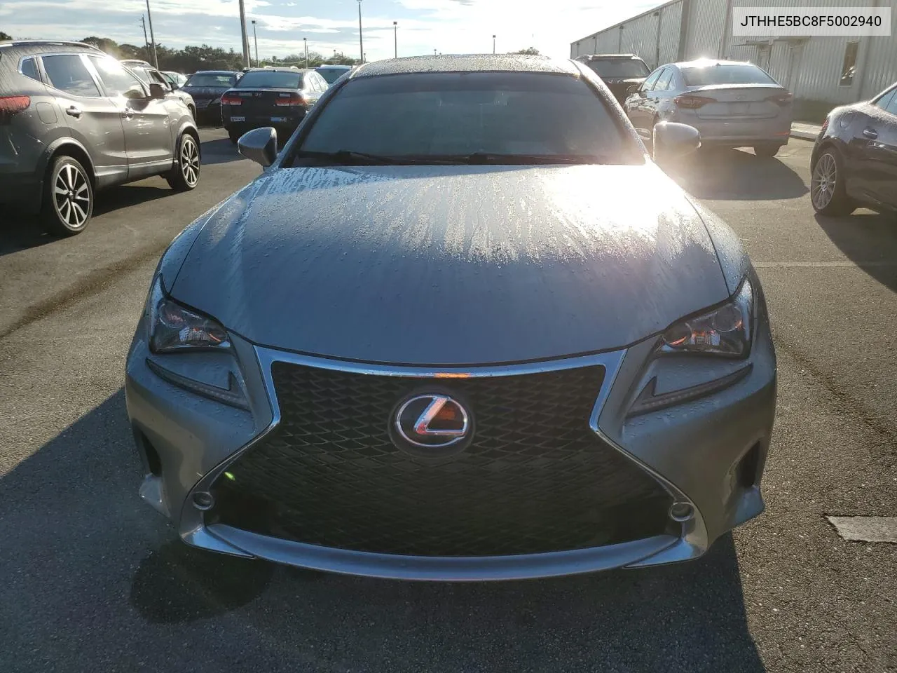 2015 Lexus Rc 350 VIN: JTHHE5BC8F5002940 Lot: 74181744