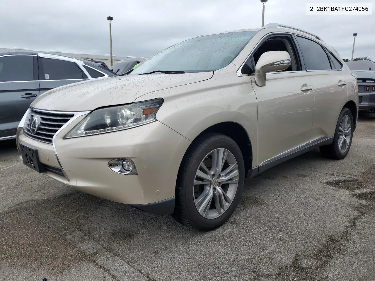 2015 Lexus Rx 350 Base VIN: 2T2BK1BA1FC274056 Lot: 74192674