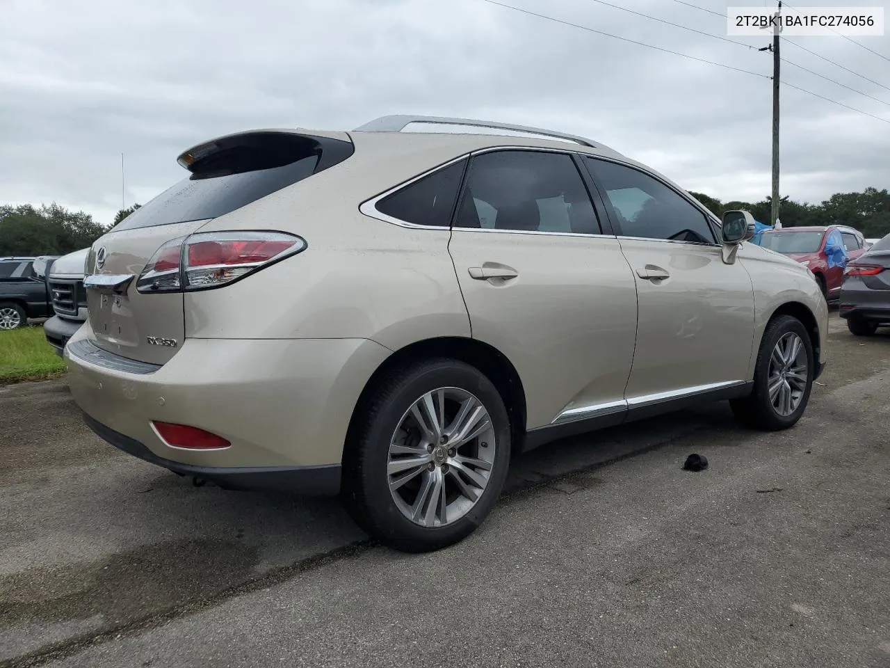 2015 Lexus Rx 350 Base VIN: 2T2BK1BA1FC274056 Lot: 74192674