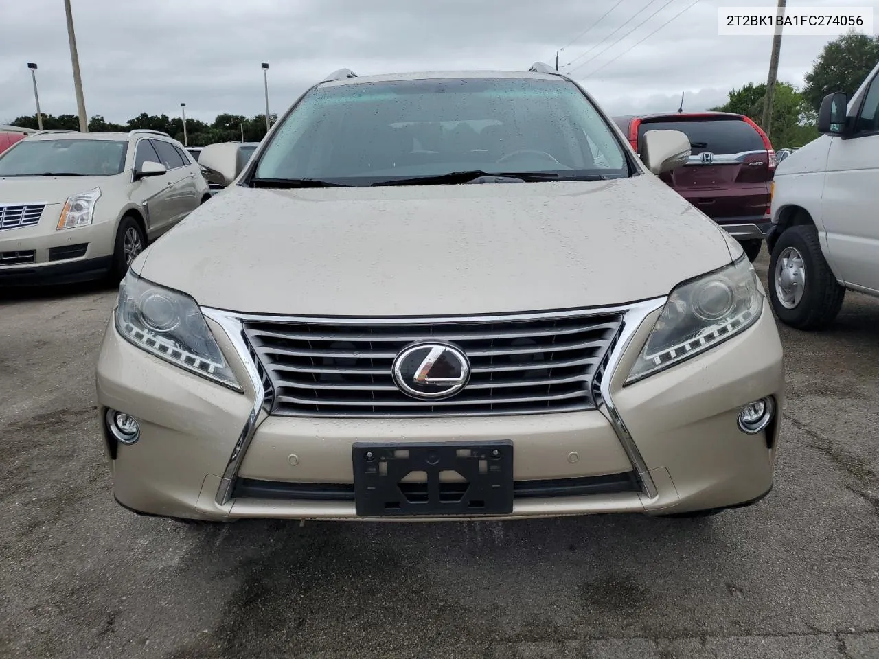 2015 Lexus Rx 350 Base VIN: 2T2BK1BA1FC274056 Lot: 74192674