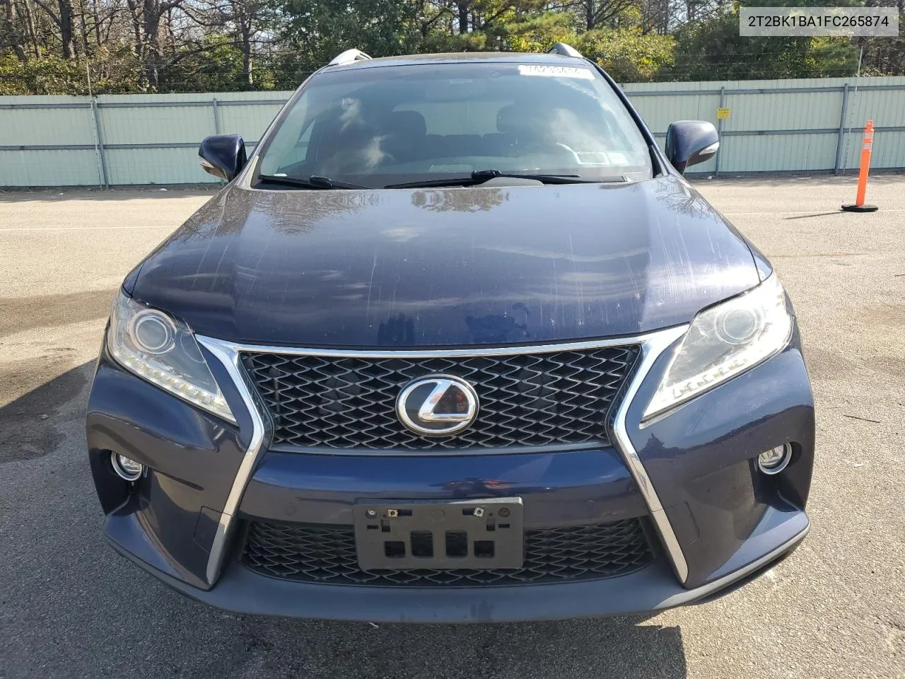 2015 Lexus Rx 350 Base VIN: 2T2BK1BA1FC265874 Lot: 74233414