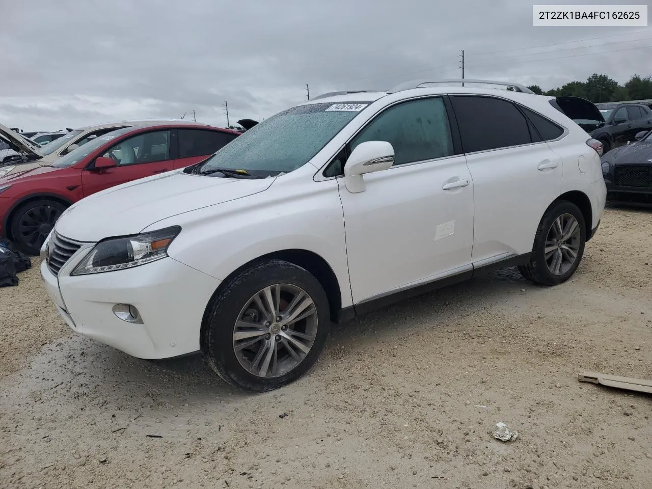 2015 Lexus Rx 350 VIN: 2T2ZK1BA4FC162625 Lot: 74261924