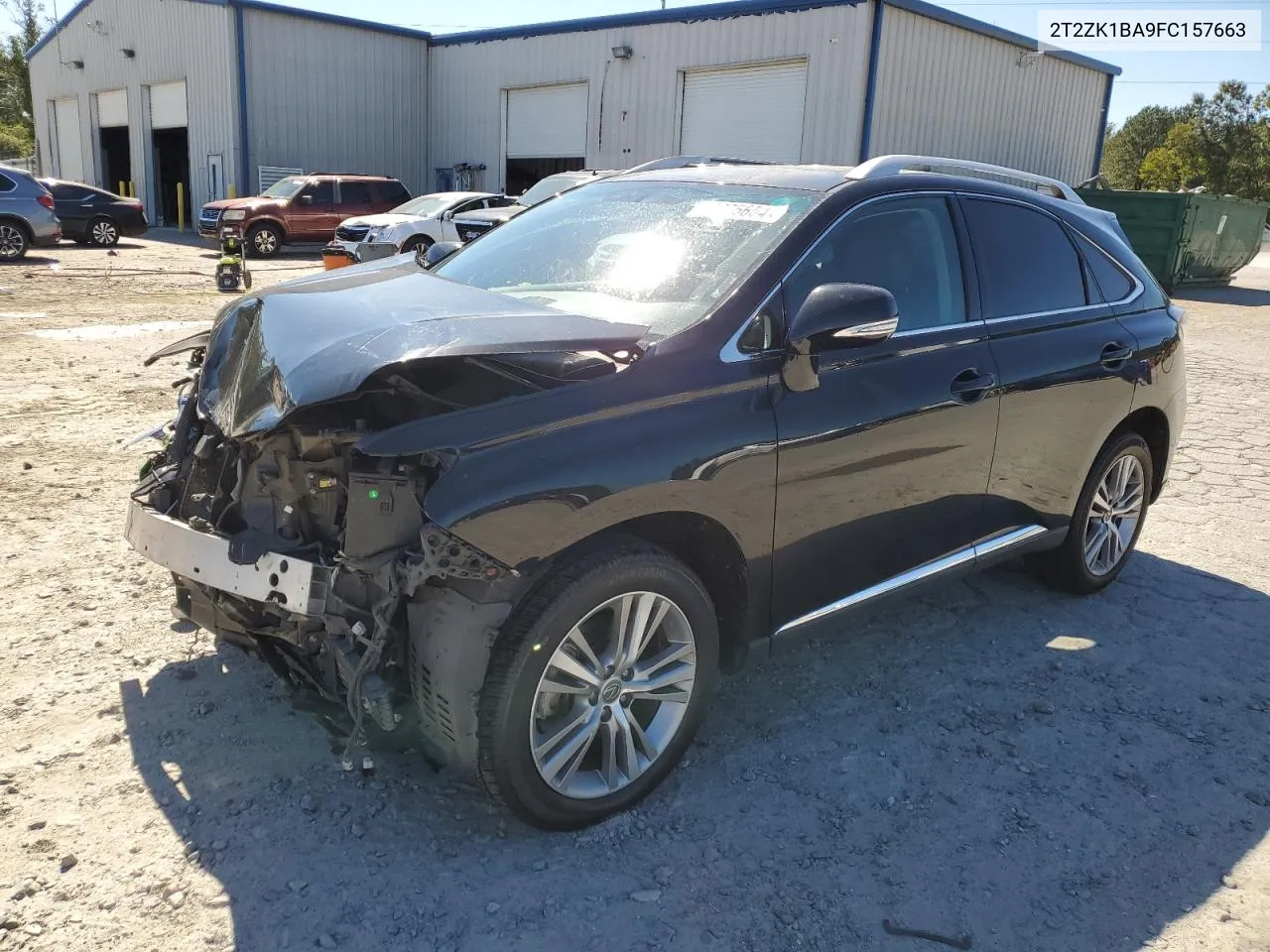 2015 Lexus Rx 350 VIN: 2T2ZK1BA9FC157663 Lot: 74375654