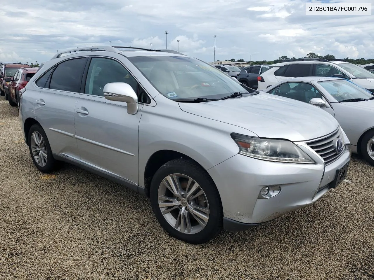 2015 Lexus Rx 450H VIN: 2T2BC1BA7FC001796 Lot: 74449344