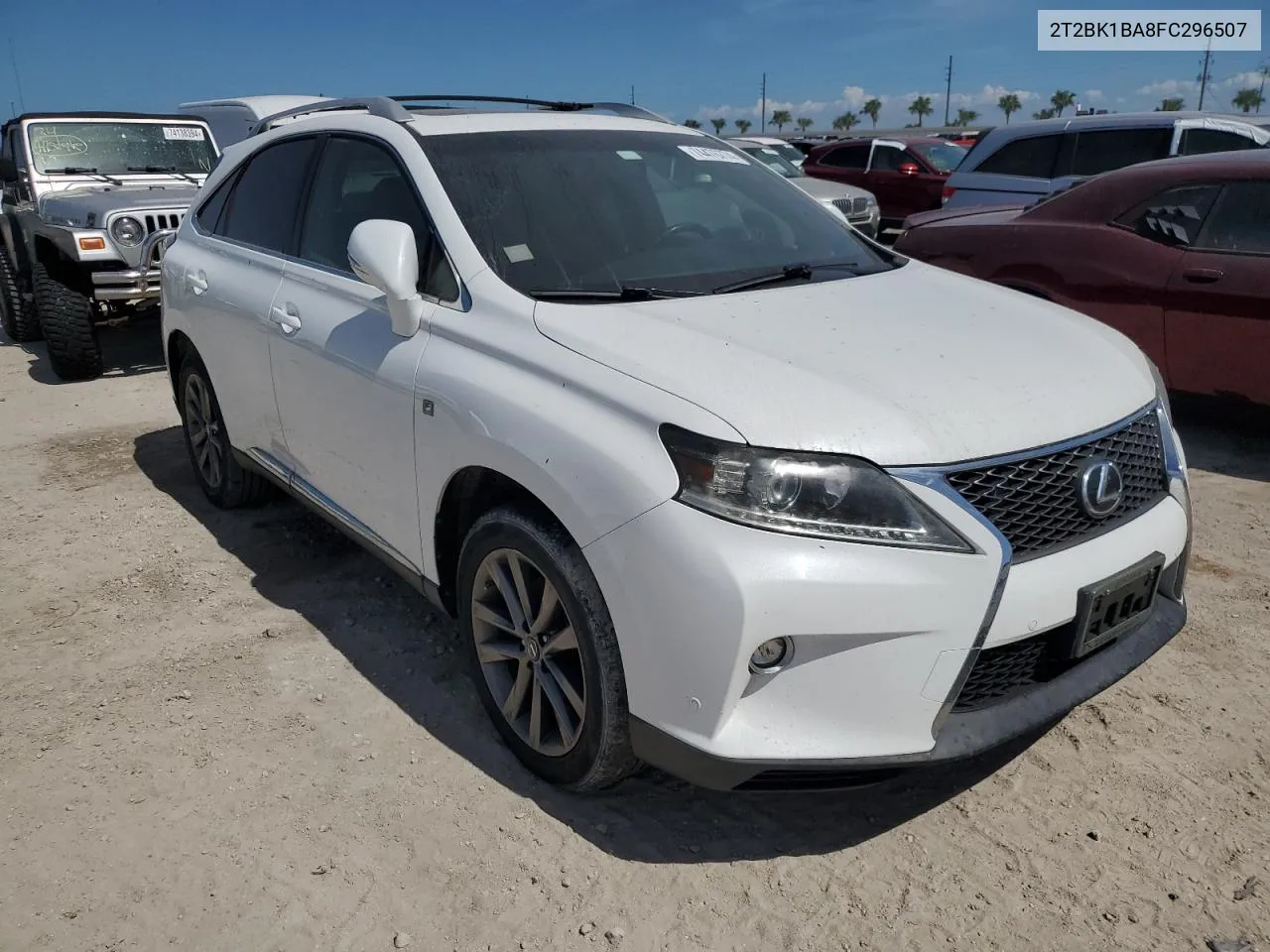 2015 Lexus Rx 350 Base VIN: 2T2BK1BA8FC296507 Lot: 74476774