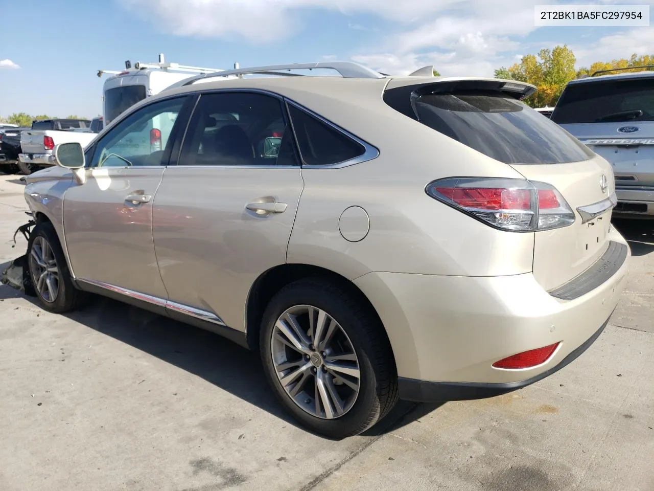 2015 Lexus Rx 350 Base VIN: 2T2BK1BA5FC297954 Lot: 74503954