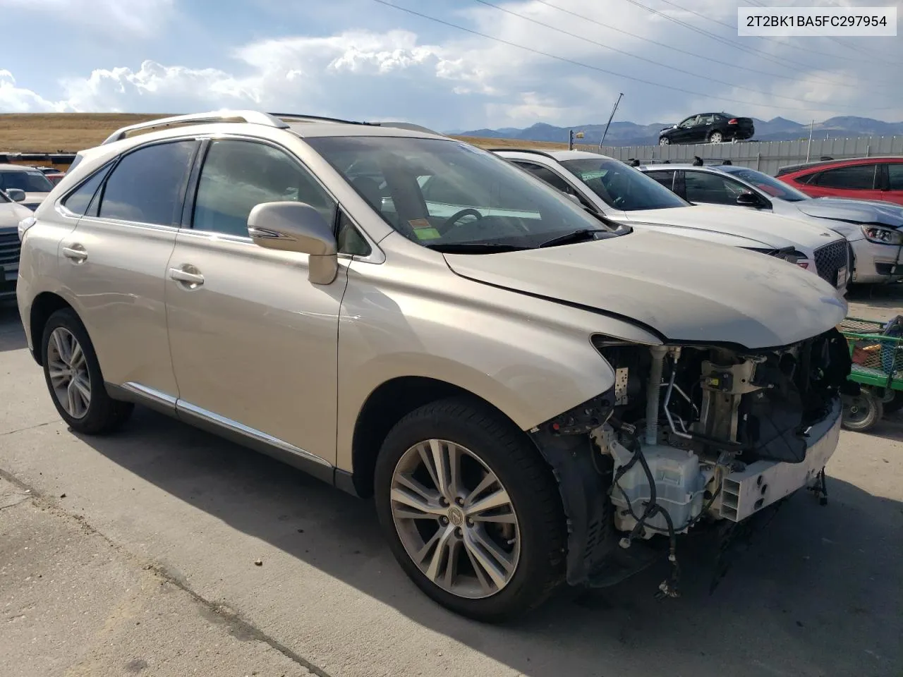 2015 Lexus Rx 350 Base VIN: 2T2BK1BA5FC297954 Lot: 74503954