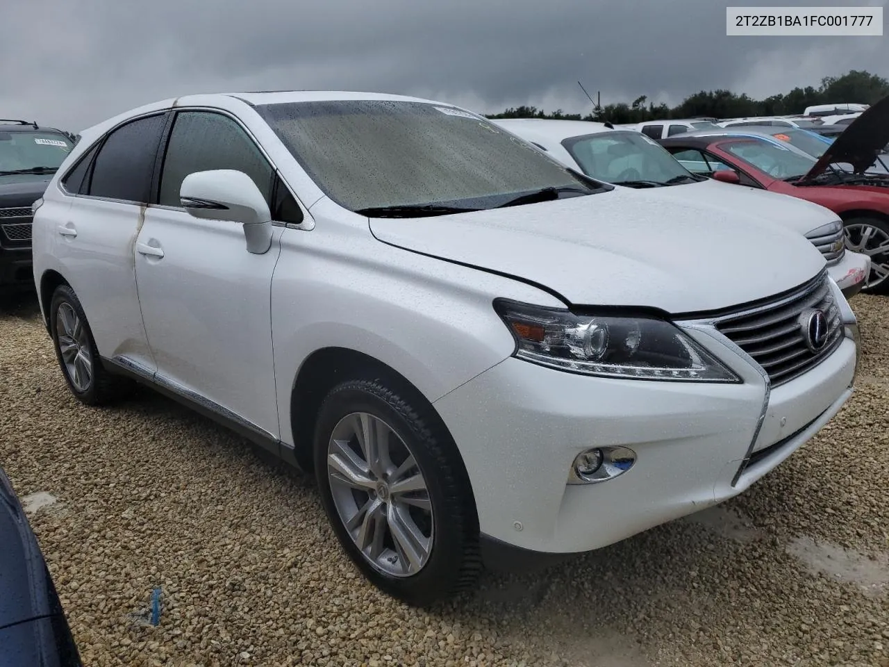 2015 Lexus Rx 450H VIN: 2T2ZB1BA1FC001777 Lot: 74561824