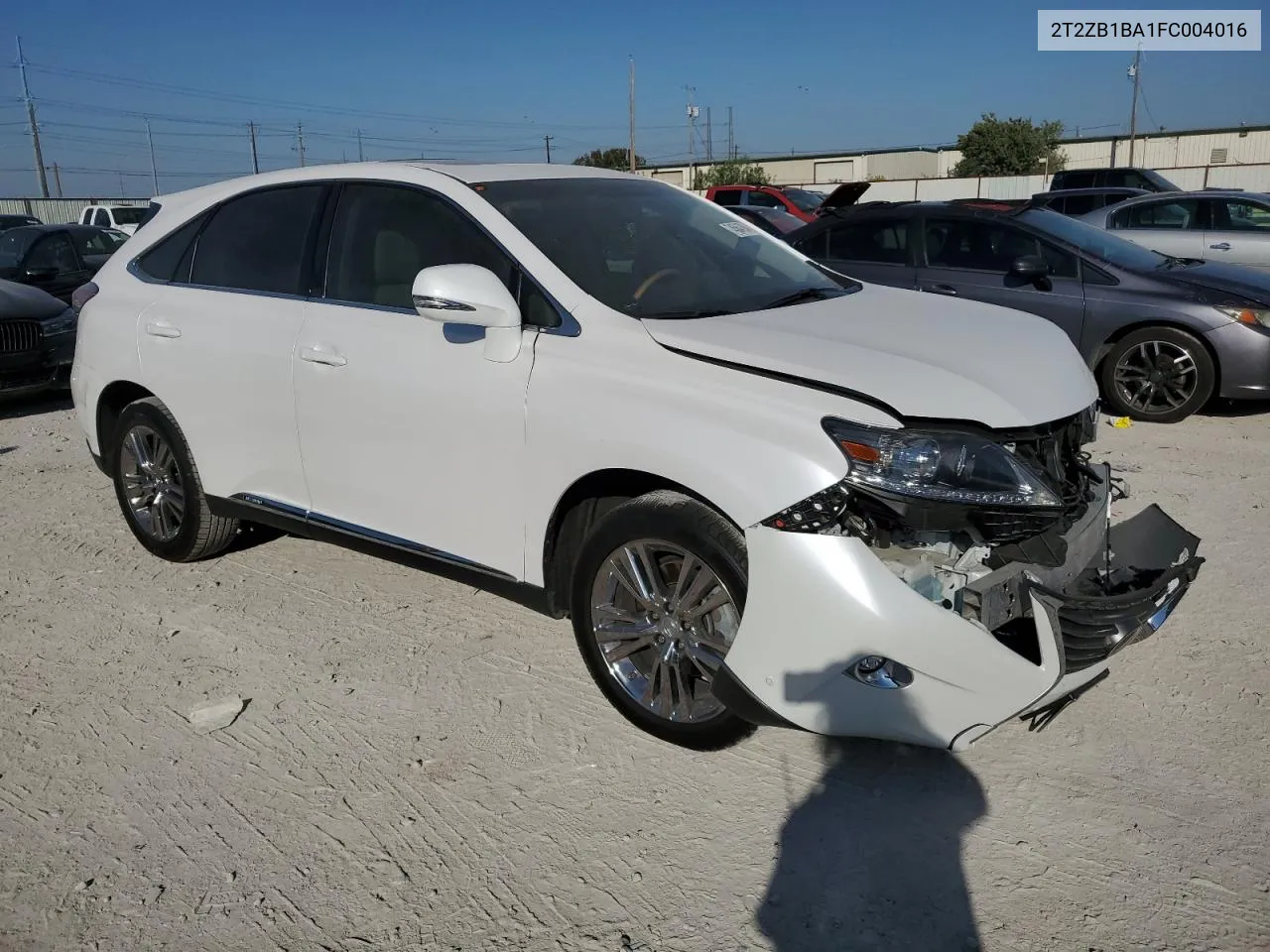 2015 Lexus Rx 450H VIN: 2T2ZB1BA1FC004016 Lot: 74564794