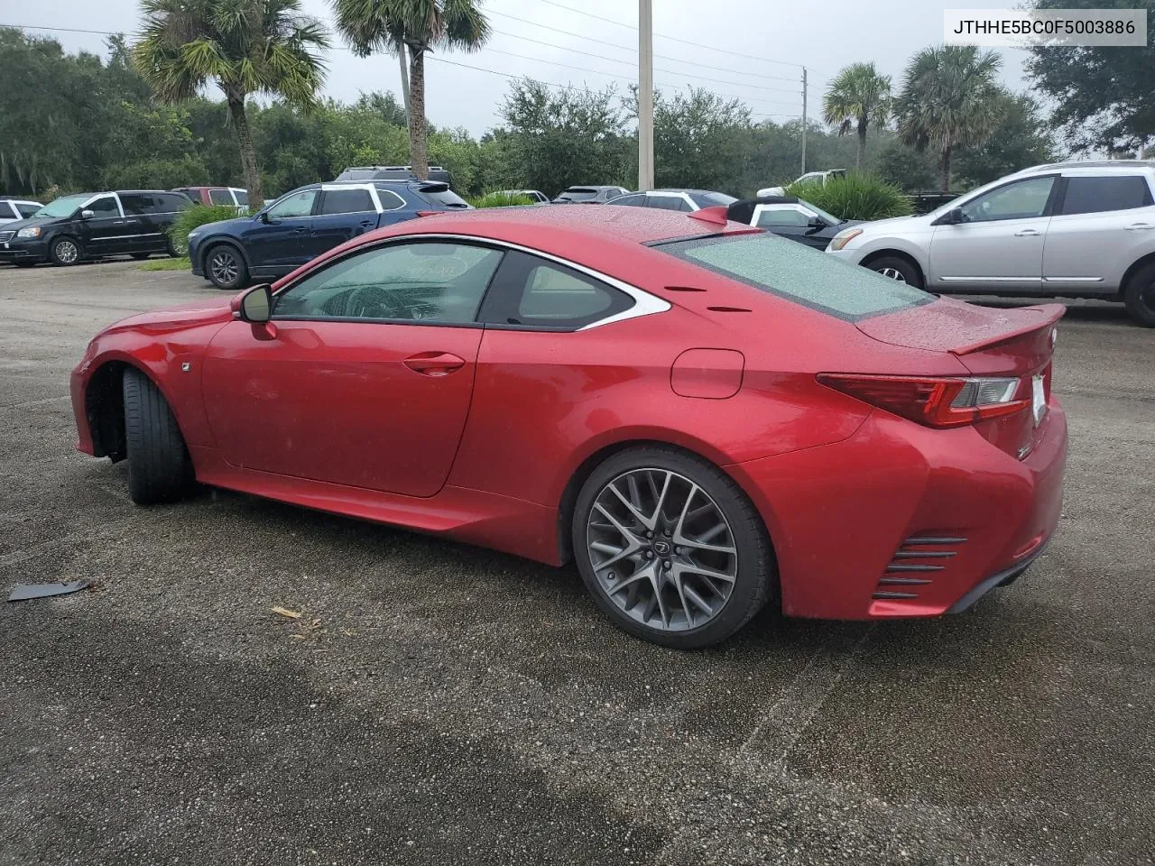 2015 Lexus Rc 350 VIN: JTHHE5BC0F5003886 Lot: 74588314