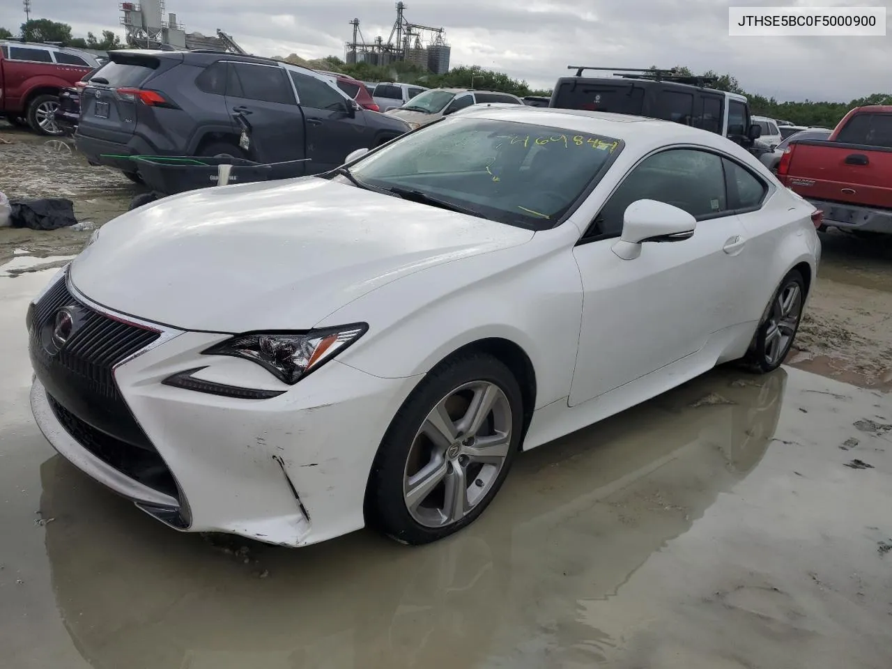 2015 Lexus Rc 350 VIN: JTHSE5BC0F5000900 Lot: 74698454