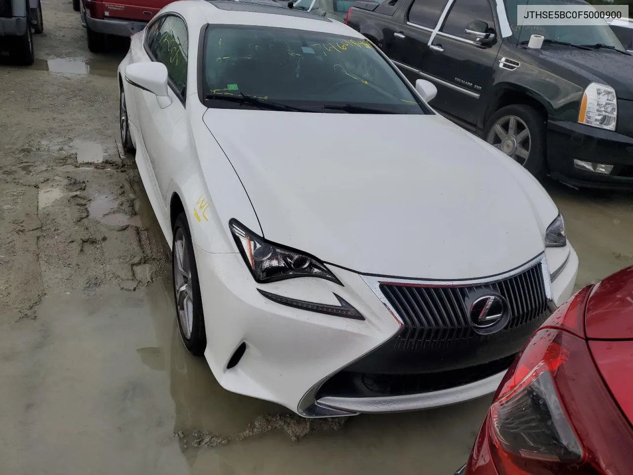 2015 Lexus Rc 350 VIN: JTHSE5BC0F5000900 Lot: 74698454