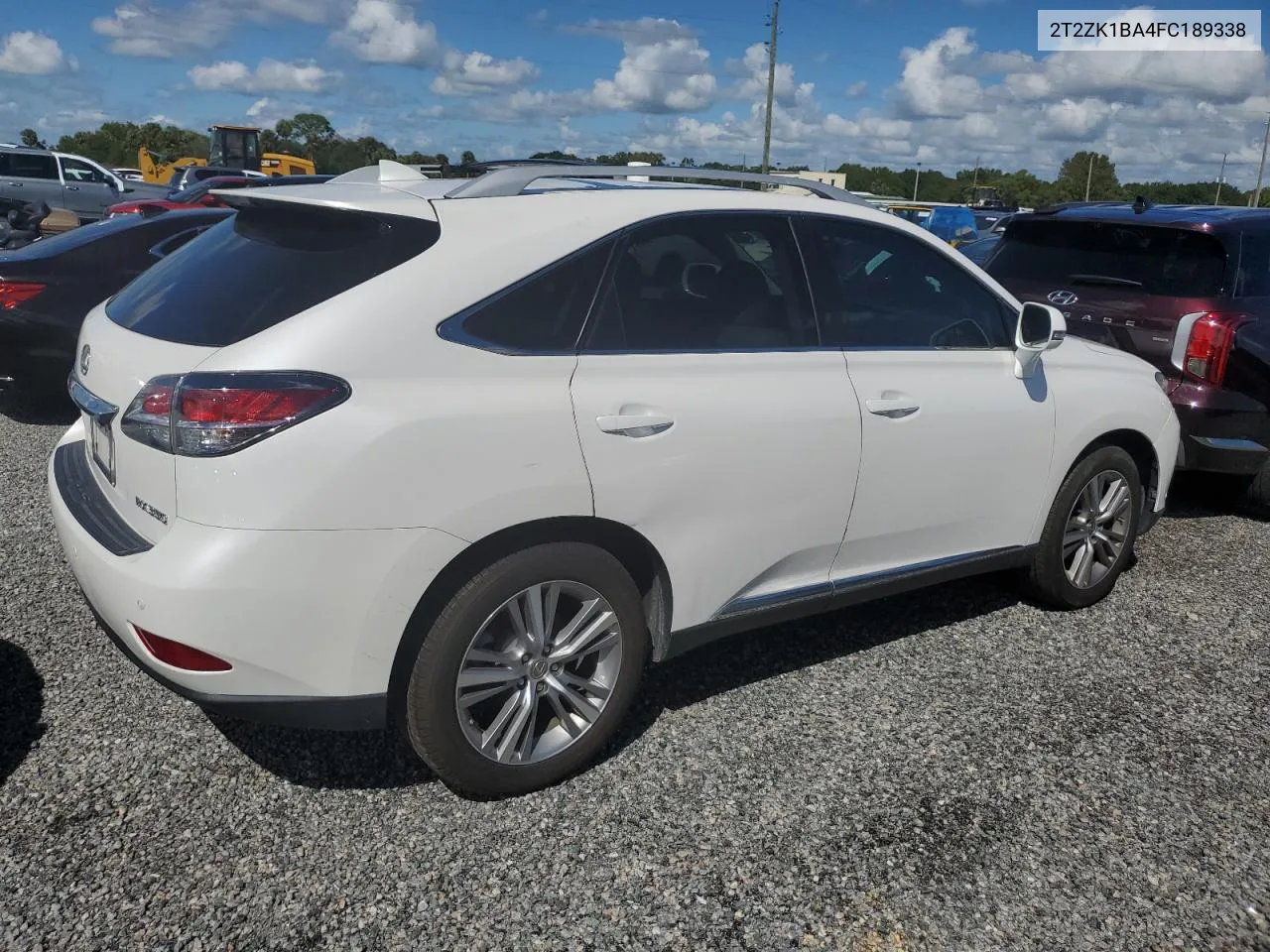 2015 Lexus Rx 350 VIN: 2T2ZK1BA4FC189338 Lot: 74779074