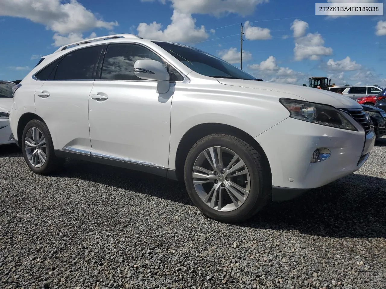 2015 Lexus Rx 350 VIN: 2T2ZK1BA4FC189338 Lot: 74779074