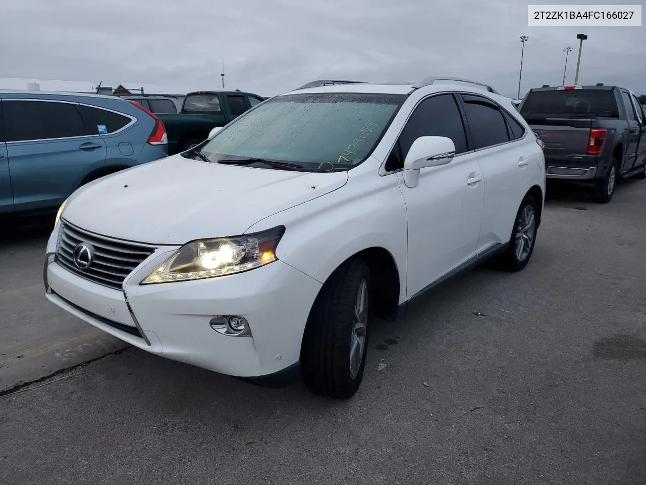 2015 Lexus Rx 350 VIN: 2T2ZK1BA4FC166027 Lot: 74791184