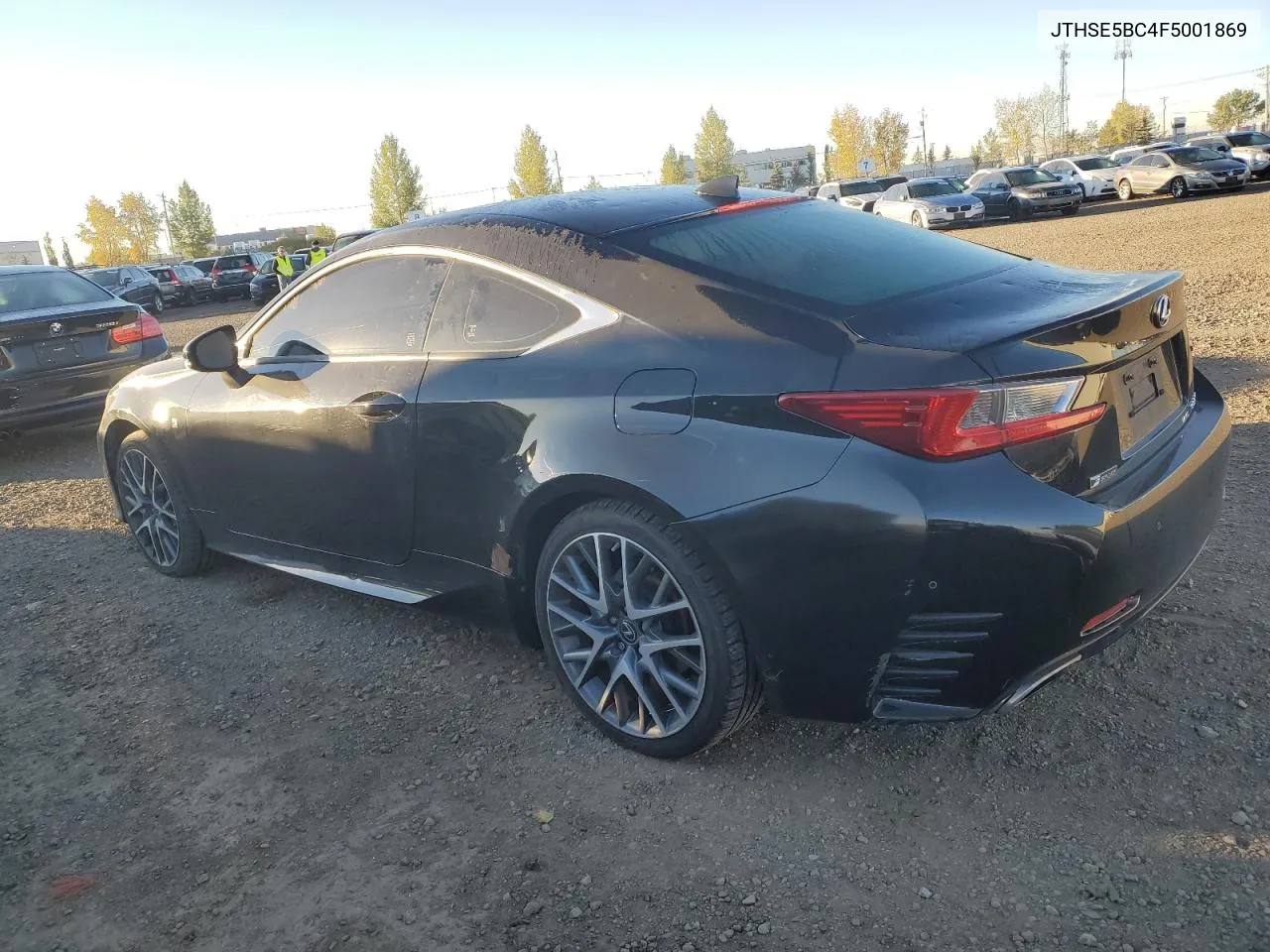 2015 Lexus Rc 350 VIN: JTHSE5BC4F5001869 Lot: 74880004