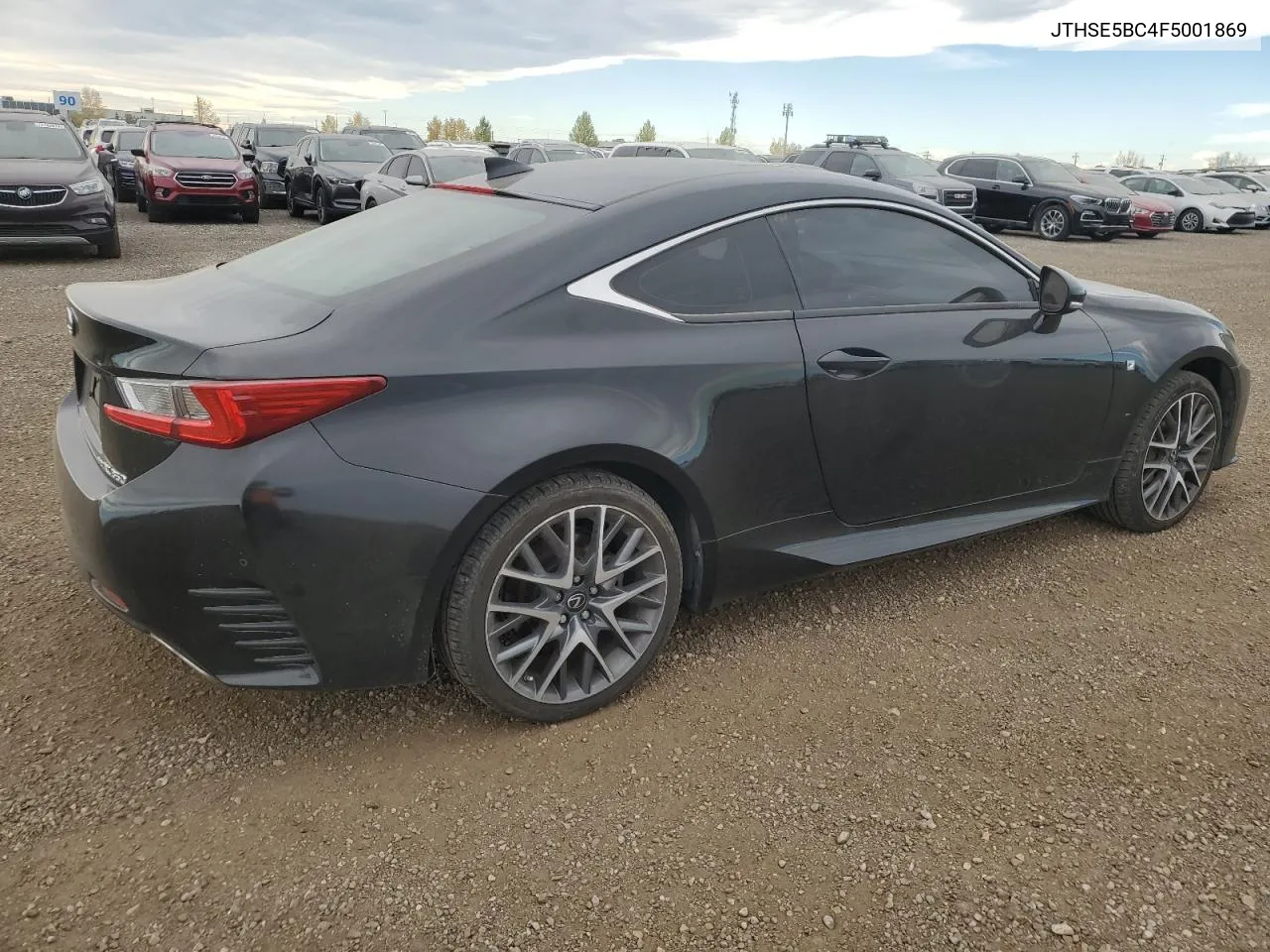 2015 Lexus Rc 350 VIN: JTHSE5BC4F5001869 Lot: 74880004