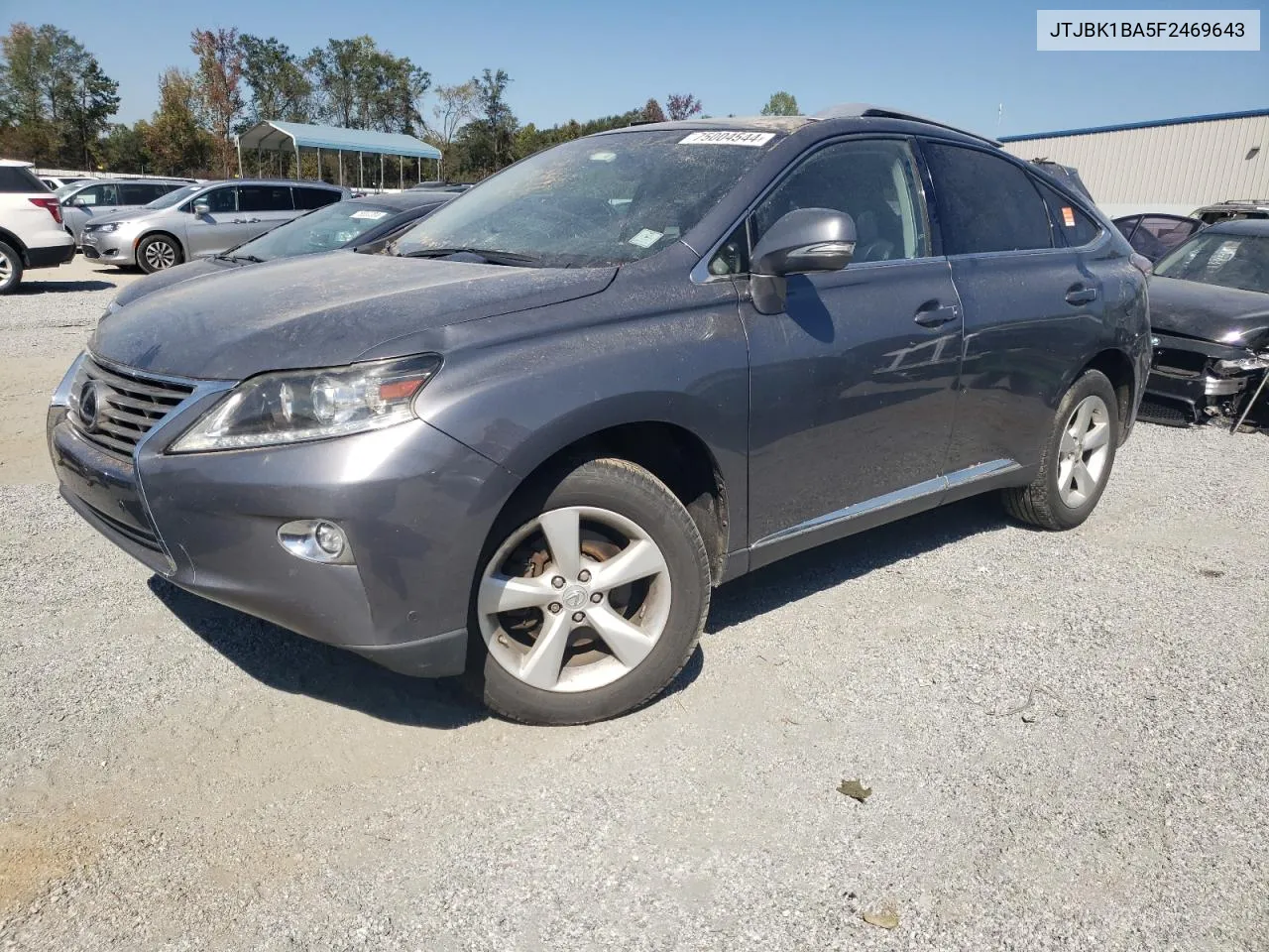 2015 Lexus Rx 350 Base VIN: JTJBK1BA5F2469643 Lot: 75004544