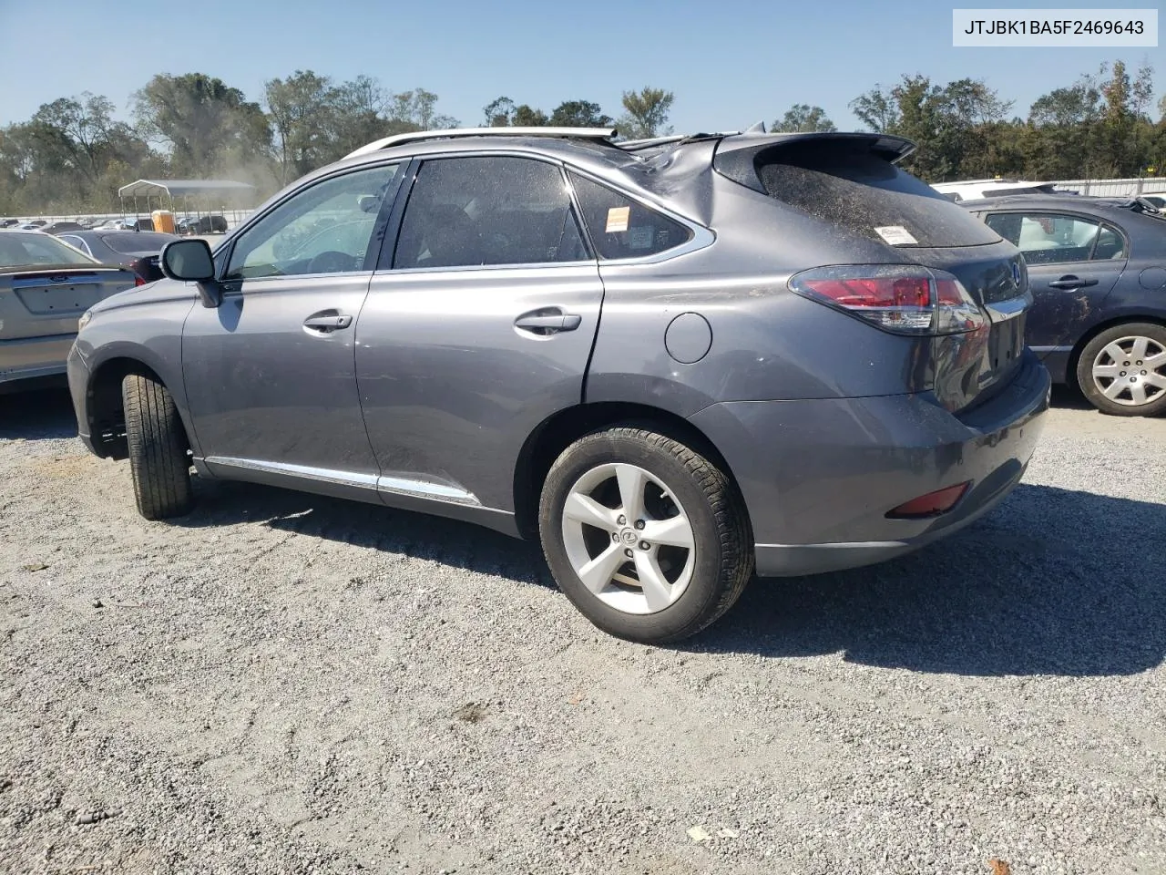 2015 Lexus Rx 350 Base VIN: JTJBK1BA5F2469643 Lot: 75004544